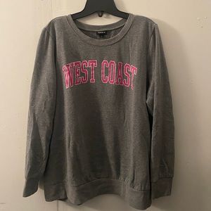 TORRID West Coast sweatshirt